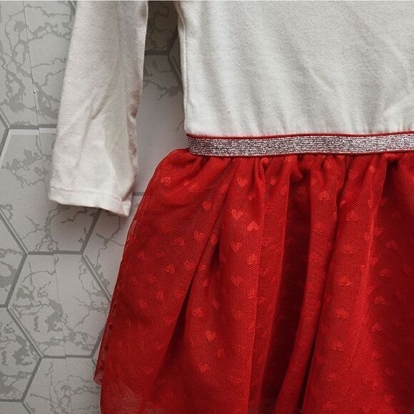Nwt Girl's Holiday Christmas Valentine's Day Tutu Dress  - Picture 6 of 6